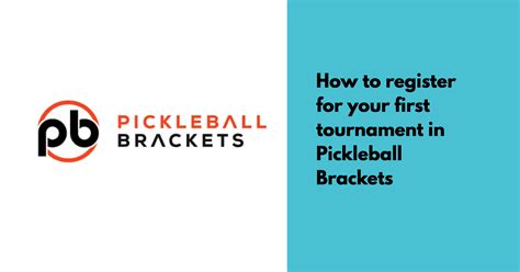 Pickleball Brackets Software, Tournament, League, Club, Ratings